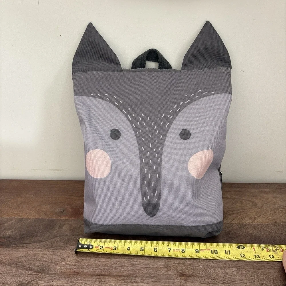 Animal Backpack Wolf Book Bag School Preschool Kids‎ Toddlers Adventure Travel